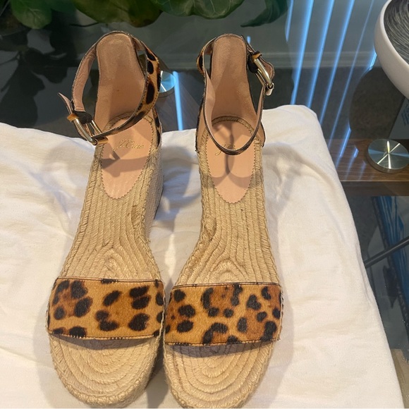 J Crew Leopard Print Espadrilles - Picture 3 of 3